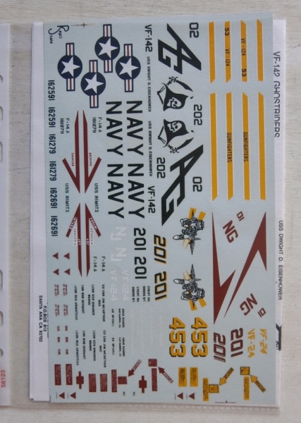  Discount Decals 399. 5025 CAG AND AIR SHOW TOMCATS Aircraft Model Kits