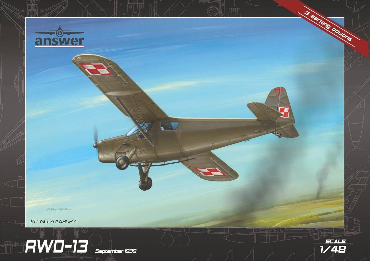 Answer AA48027 RWD-13 SEPTEMBER 1939 Aircraft Model Kits