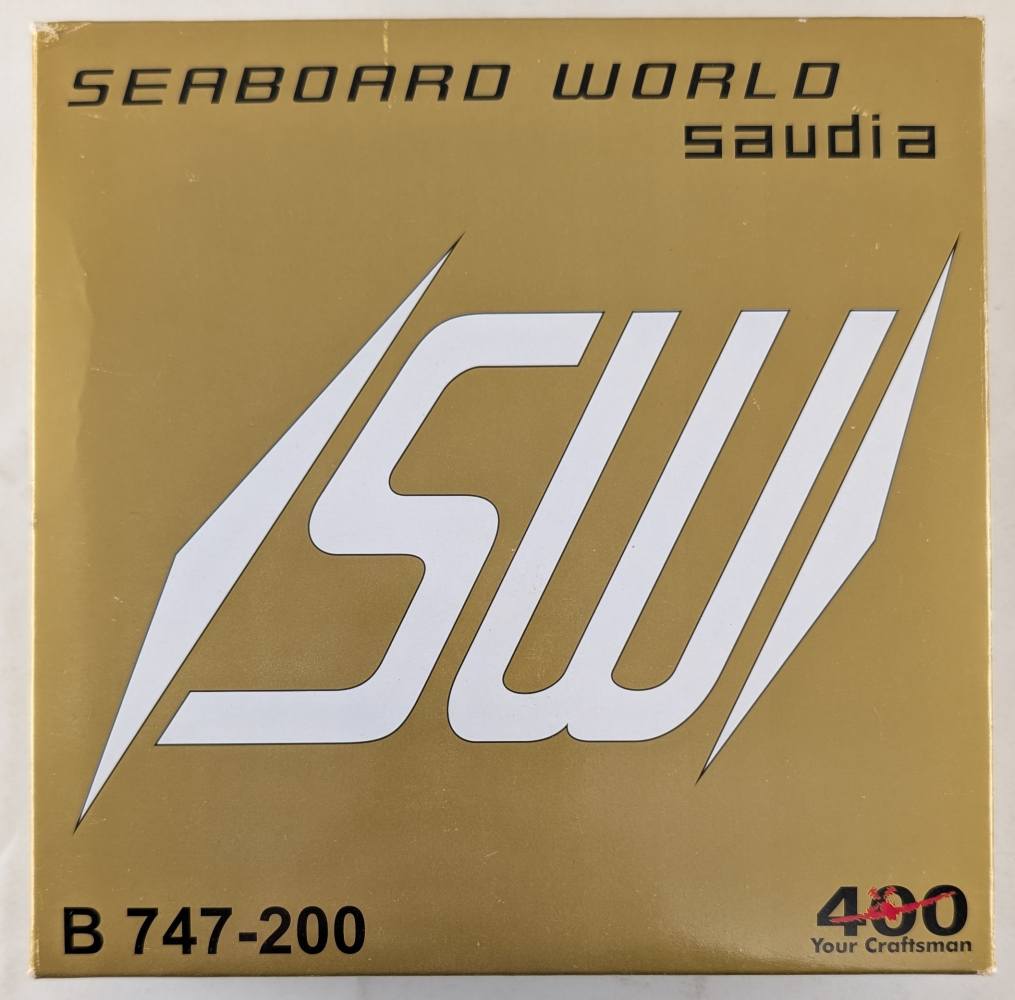 AIRLINER COLLECTIBLE 747-200 SEABOARD WORLD SAUDIA Airliners Model Kits
