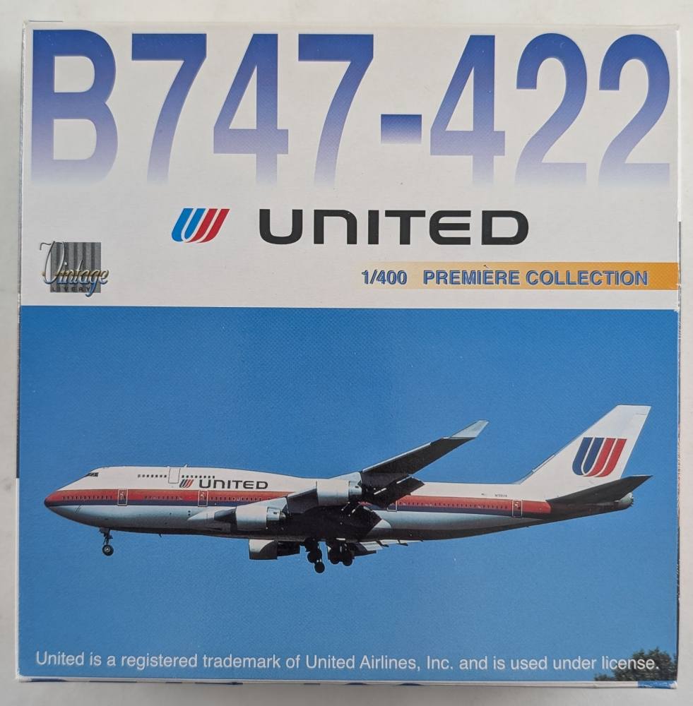 DRAGON 55120 B747-422 UNITED Airliners Model Kits