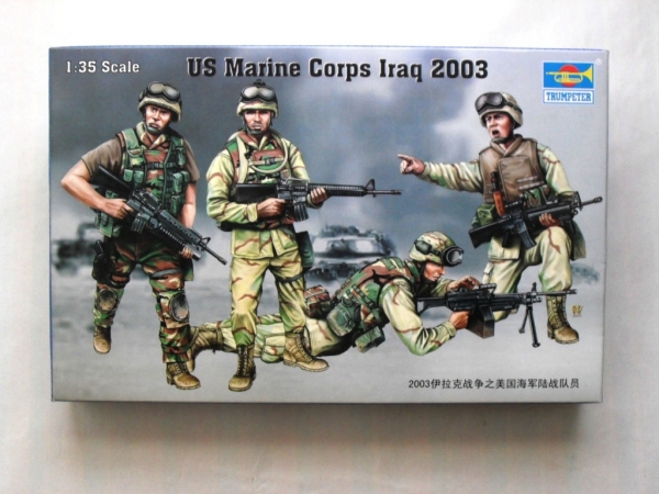 TRUMPETER 00407 1/35 Scale US Marine Corps Iraq 2003 