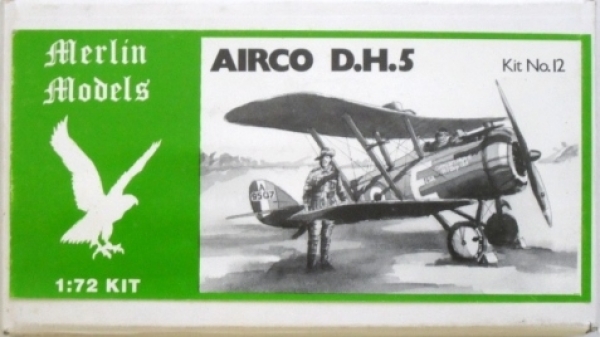 Merlin 12 Airco D.h.5 Model Kit | Aircraft Model Kits