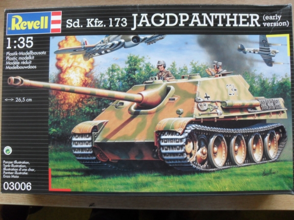 Kit de modélisme - Trompette - SD.Kfz.173 Jagdanther - Production Fine - Jeux - Jouets