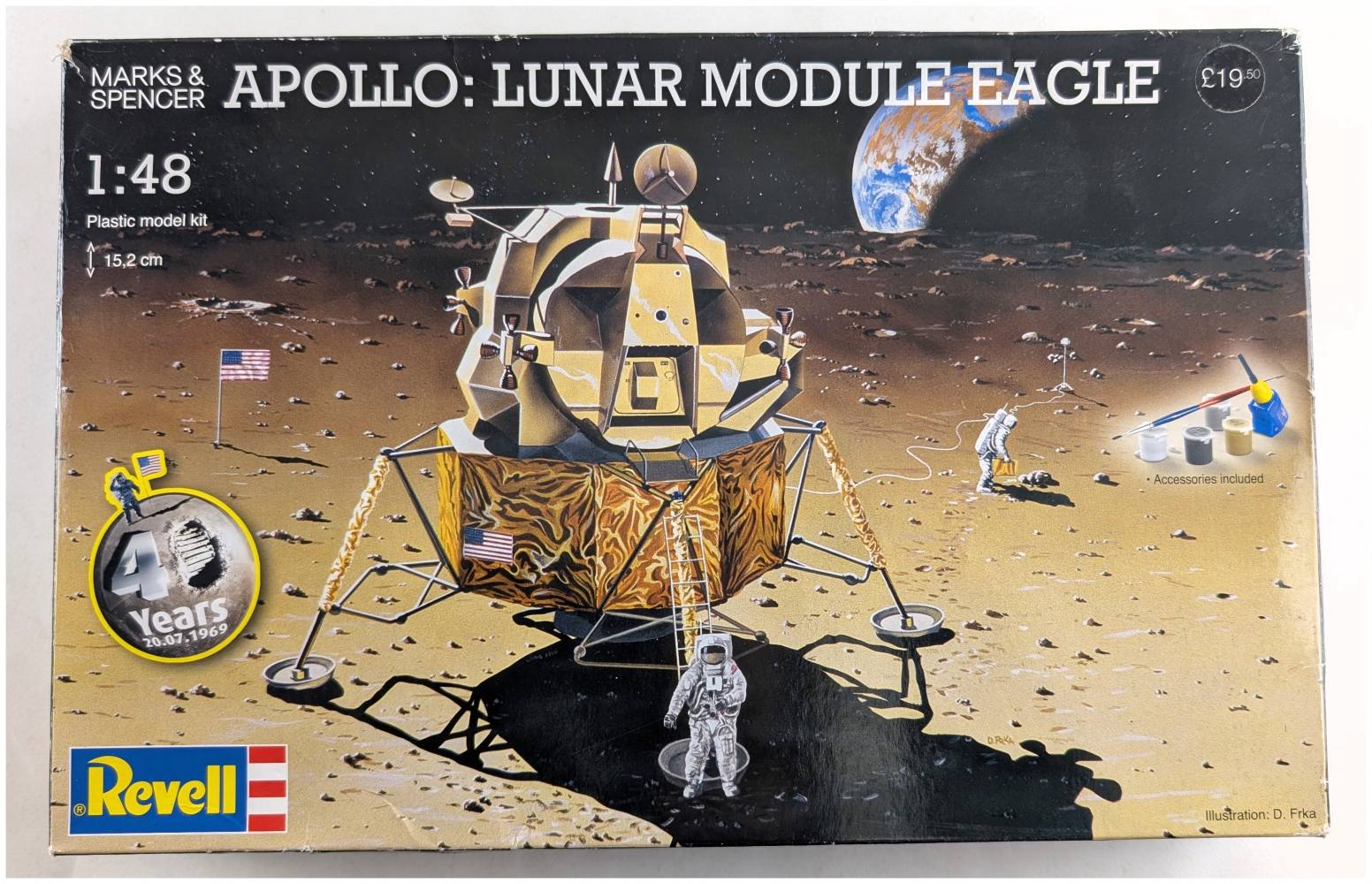 REVELL APOLLO LUNAR MODULE EAGLE Space Model kits