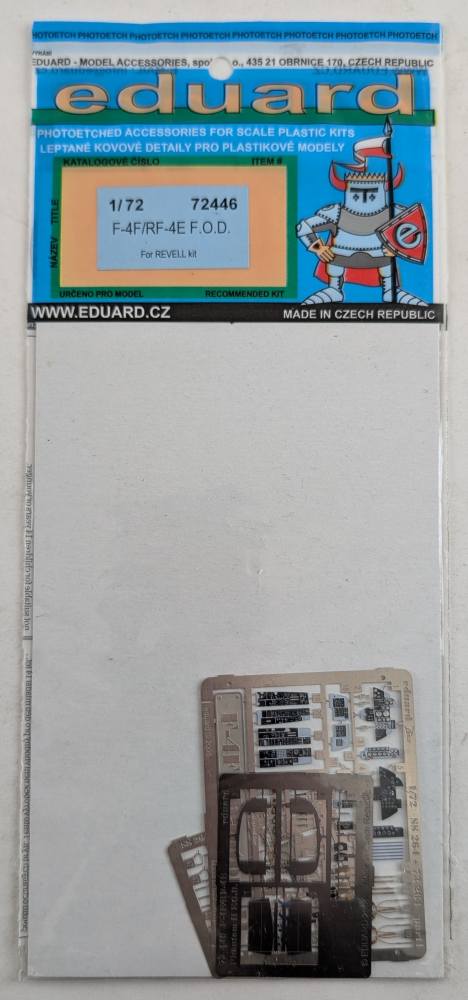 EDUARD 72446 F-4F/RF-4E F.O.D. Paint & Accessories
