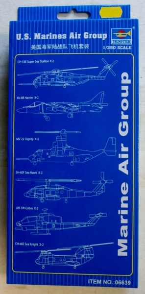 Marines Air Group Plastic Assembly Model Kits Trumpeter 06639 1/350 Scale U.S 
