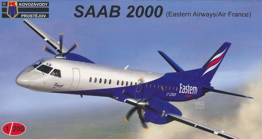 KOVOZAVODY KPM2004 SAAB 2000 EASTERN AIRWAYS AIR FRANCE Airliners Model Kits