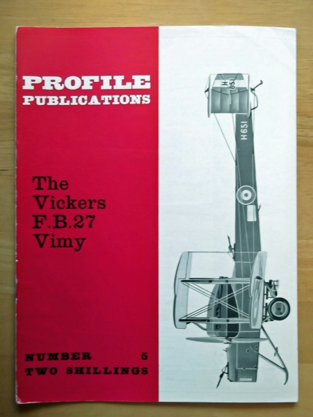PROFILES Books 005. VICKERS F.B.27 VIMY