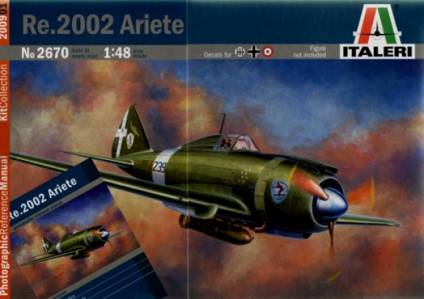 ITALERI Aircraft Model Kits 2670 Re.2002 ARIETE