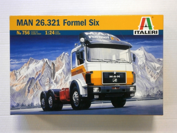 1/24 MAN F8 19.231 4x2 # Italeri 3946 - Modelbouw Krikke