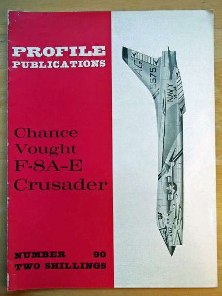 PROFILES Books 090. CHANCE VOUGHT F-8A-E CRUSADER