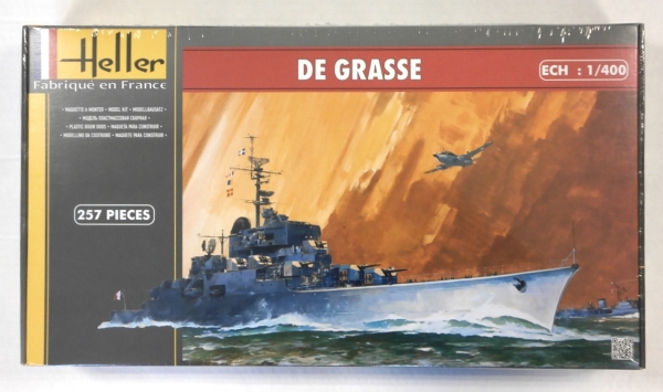 1:400 Heller De Grasse Warship Model Kit