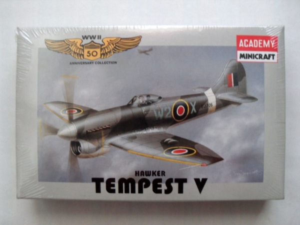 ACADEMY 12466. Hawker Tempest V. 1/72 Scale Plastic Kit - Gee Dee...