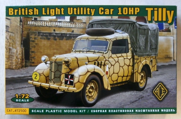 Ace Models 1/72 British TILLY 10HP Light Utility Car 