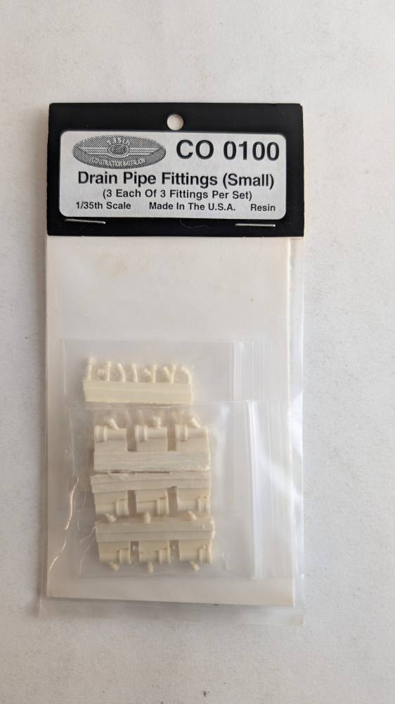 135TH CONSTRUCTION BATTALION 0100 DRAIN PIPE FITTINGS SMALL Miscellaneous
