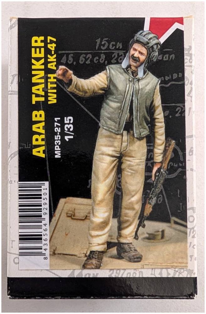 MIG PRODUCTIONS MP35-271 ARAB TANKER WITH AK-47 Model Figures