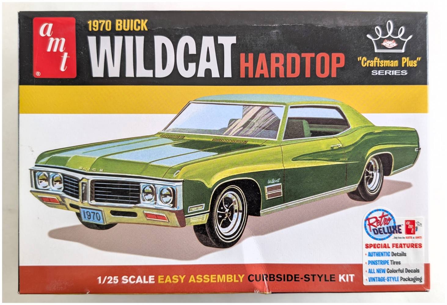 AMT 1379 1970 BUICK WILDCAT HARDTOP Cars, Motorbikes & Trucks Model kits