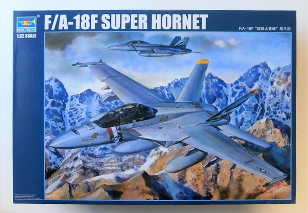 Trumpeter FA 18f Super Hornet Fighter Plane Model 03205 for sale online