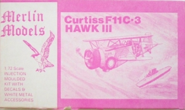 MERLIN Aircraft Model Kits CURTISS F11C-3 HAWK III Sale items