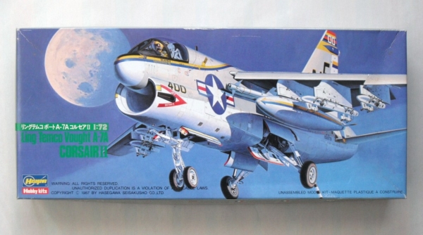 Hasegawa - 00238 (B8) - A-7A Corsair II - 1/72 Scale Model