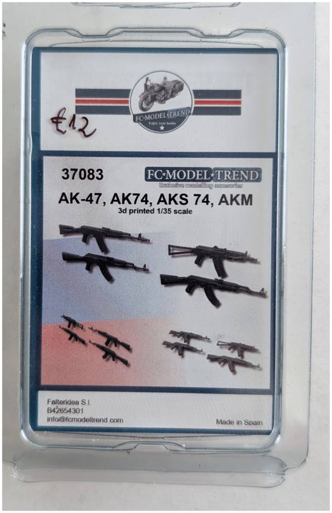 FC MODEL 37083 AK-47 AK74 AKS 74 AKM Paint & Accessories