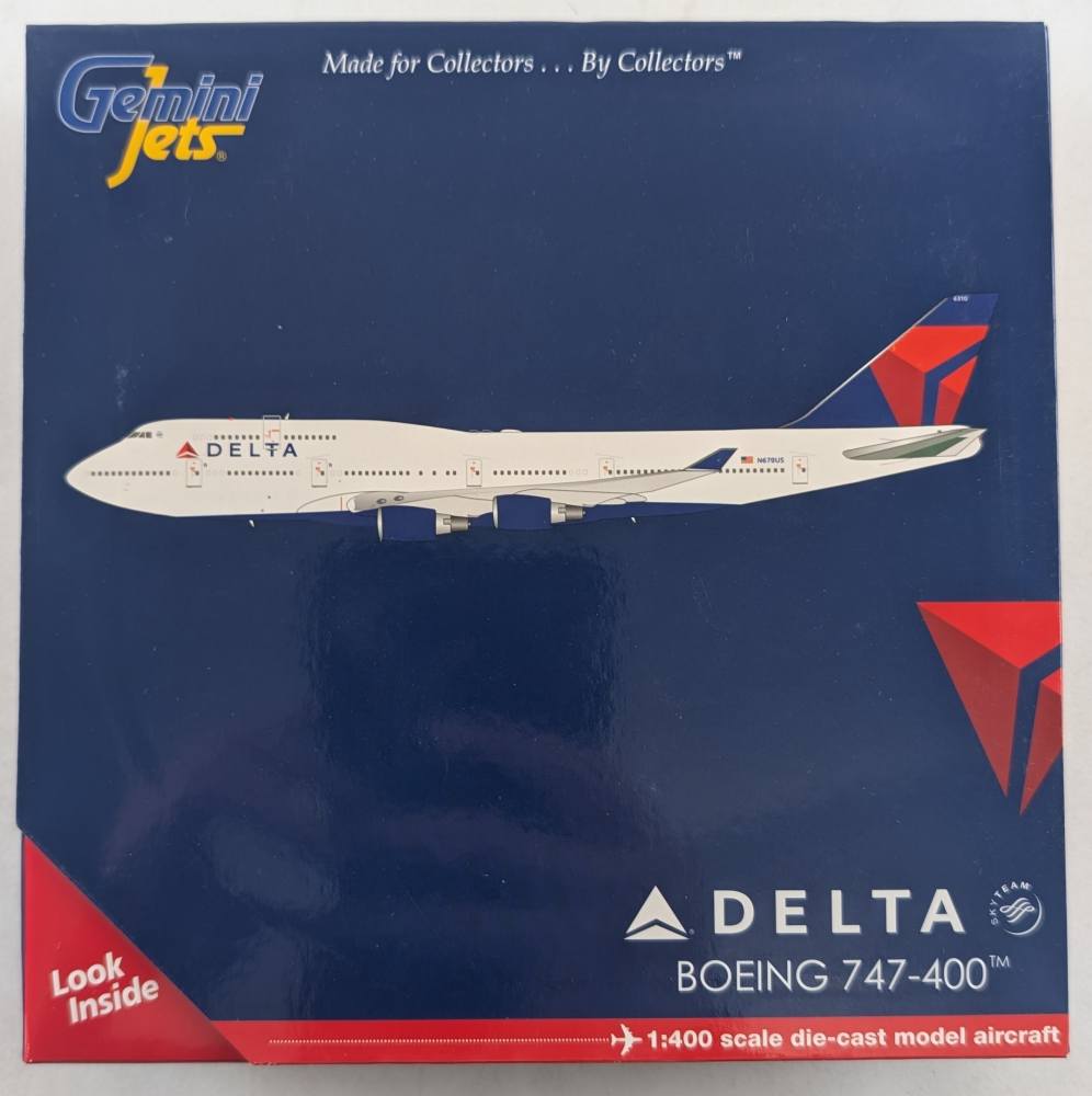 GEMINI JETS 1450 DELTA BOEING 747-400 Airliners Model Kits