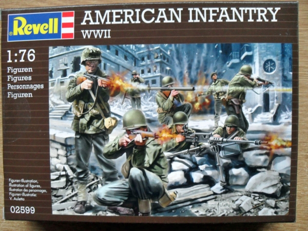 02599 WWII AMERICAN INFANTRY