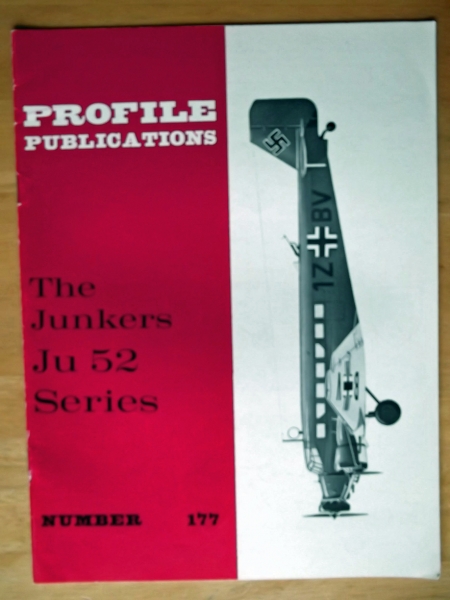 PROFILES Books 177. JUNKERS Ju 52 SERIES