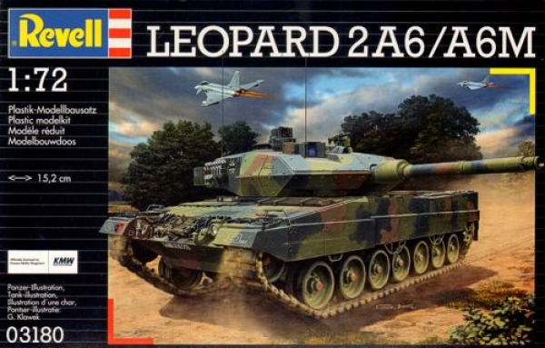 REVELL Military Model Kits 03180 LEOPARD 2A6/A6M