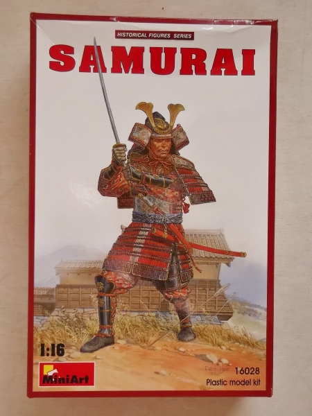 Samurai 1:16 Figure Plastic Model Kit MINIART 