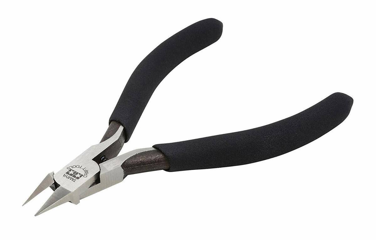 TAMIYA 74129 SHARP POINTED SIDE CUTTER Paint & Accessories