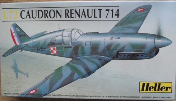 HELLER Aircraft Model Kits 80218 CAUDRON RENAULT 714