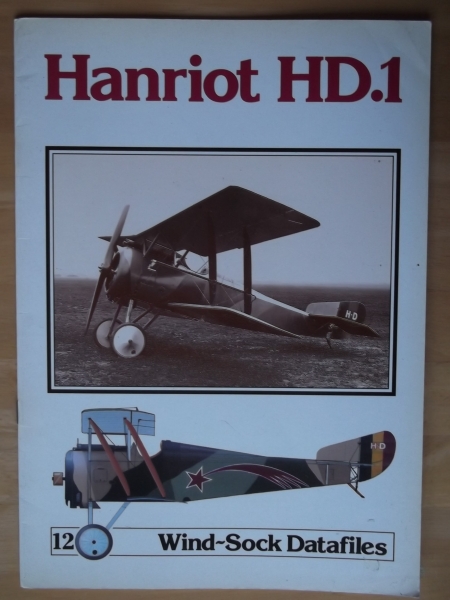 WINDSOCK Books 012. HANRIOT HD.1