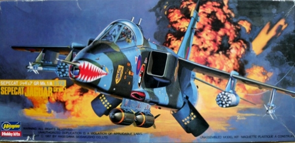 HASEGAWA Aircraft Model Kits 802 SEPECAT JAGUAR GR Mk.1/A