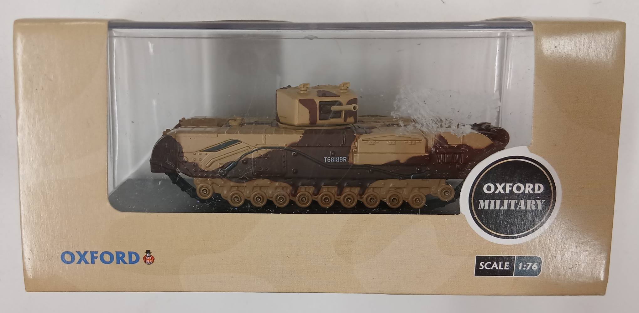 OXFORD 76CHT001 CHURHILL TANK MKIII KINGFORCE Military-Diecast Model Kits