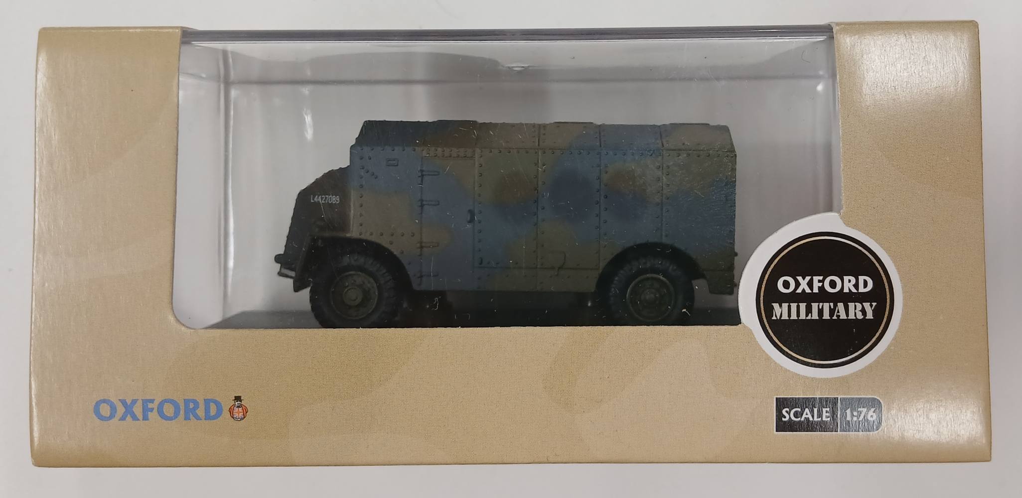 OXFORD 76DOR001 DORCHESTER ACV 8TH ARMOURED DIVISION 1941 Military-Diecast Model Kits