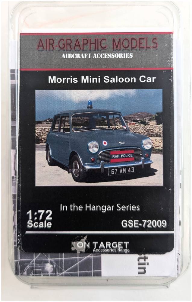 AIR GRAPHIC MODELS 72009 MORRIS MINI SALOON CAR Cars, Motorbikes & Trucks Model kits
