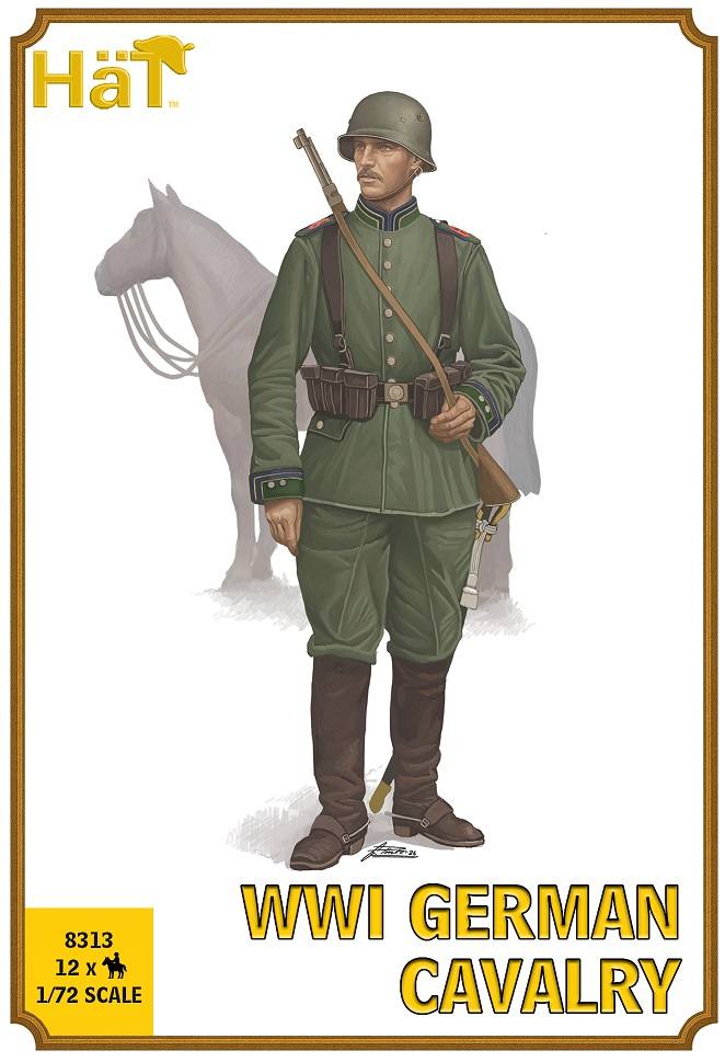 HAT INDUSTRIES 8313 WWI GERMAN CAVALRY Model Figures