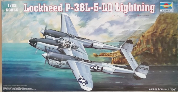 トランペッター 1／32 P-38L ライトニング