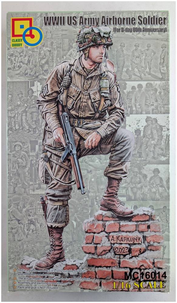 CLASSY HOBBY MC16014 WWII US ARMY AIRBORNE SOLDIER Model Figures