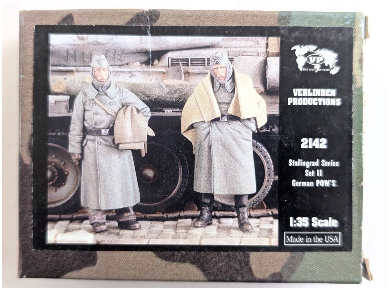 VERLINDEN PRODUCTIONS 2142 STALINGRAD SERIES SET II GERMAN POWS Model Figures