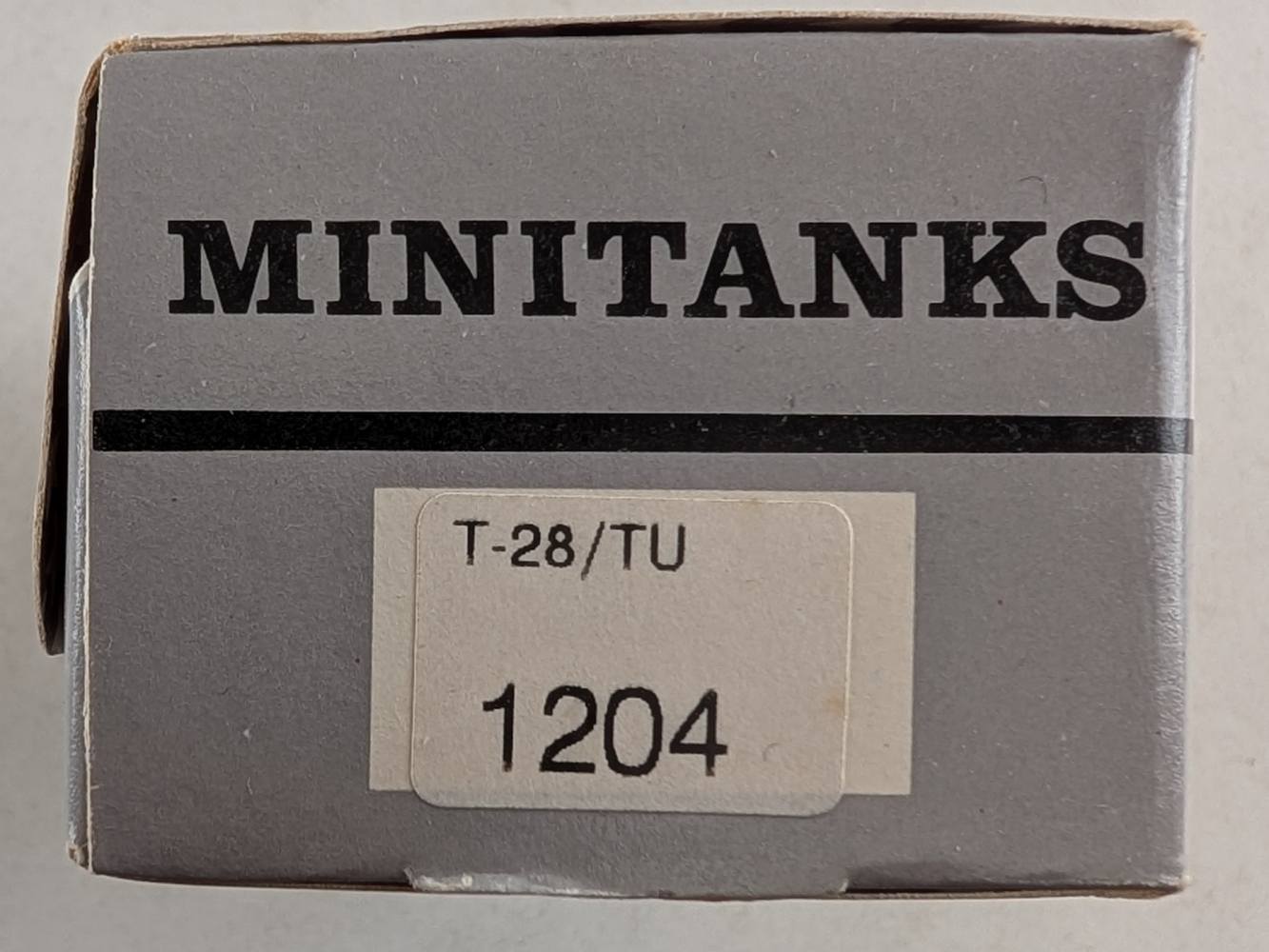 MINITANKS 1204 T-28/TU Military Model Kits