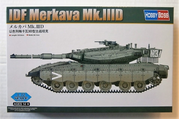 rcecho HOBBYBOSS Military Model 1/72 IDF Merkava MK.IIID Scale Hobby 82916 B2916 