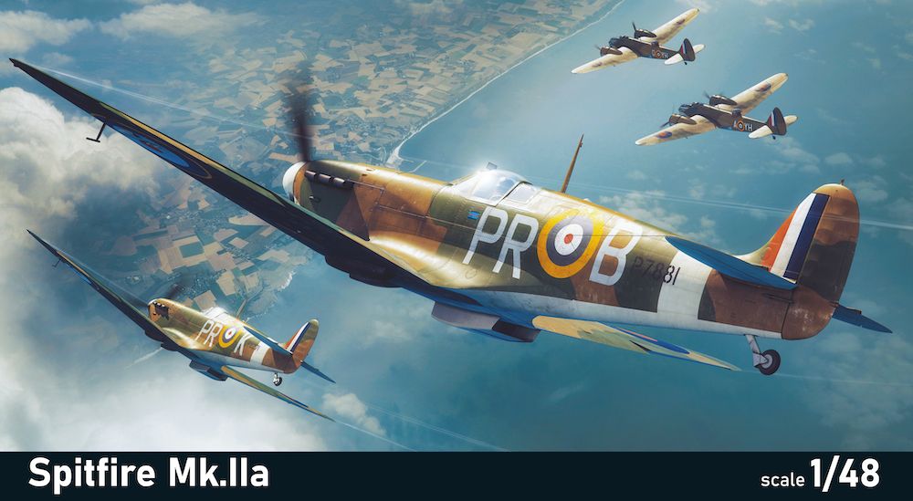 EDUARD 82153 SPITFIRE MK.IIA Aircraft Model Kits