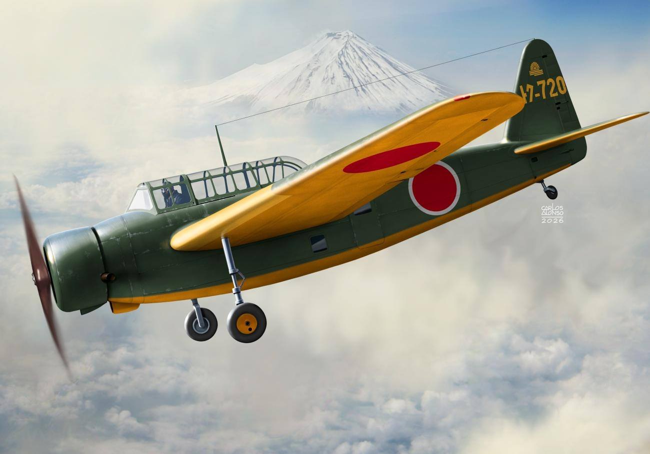 KOVOZAVODY KPH7237 KYUSHU K11W2 LATE Aircraft Model Kits