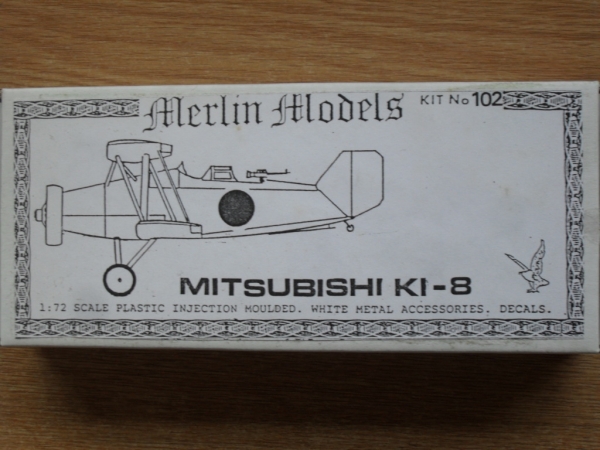 MERLIN 1/72 102 MITSUBISHI Ki-8 Model Kit
