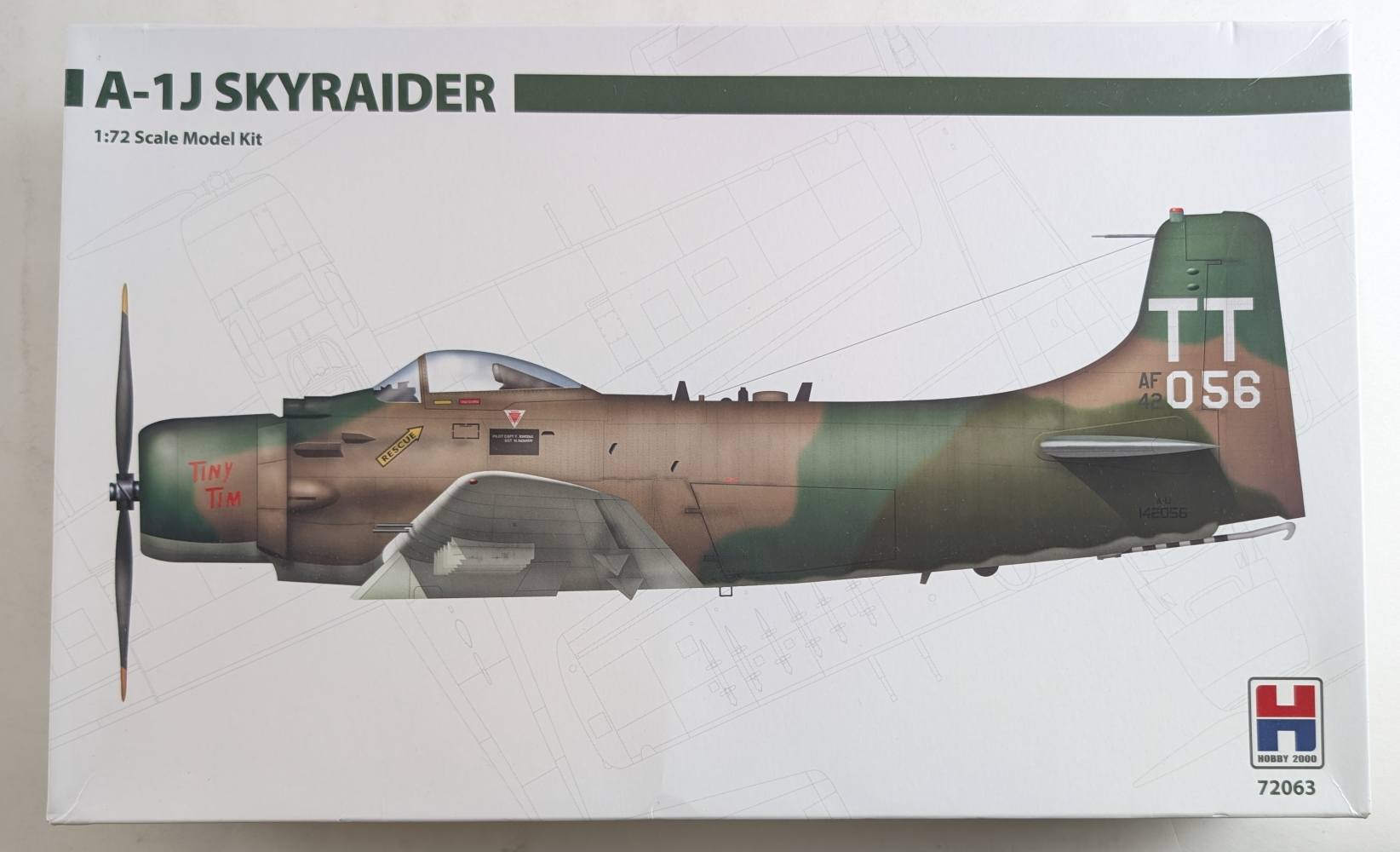 HOBBY 2000 72063 A-1J SKYRAIDER Aircraft Model Kits