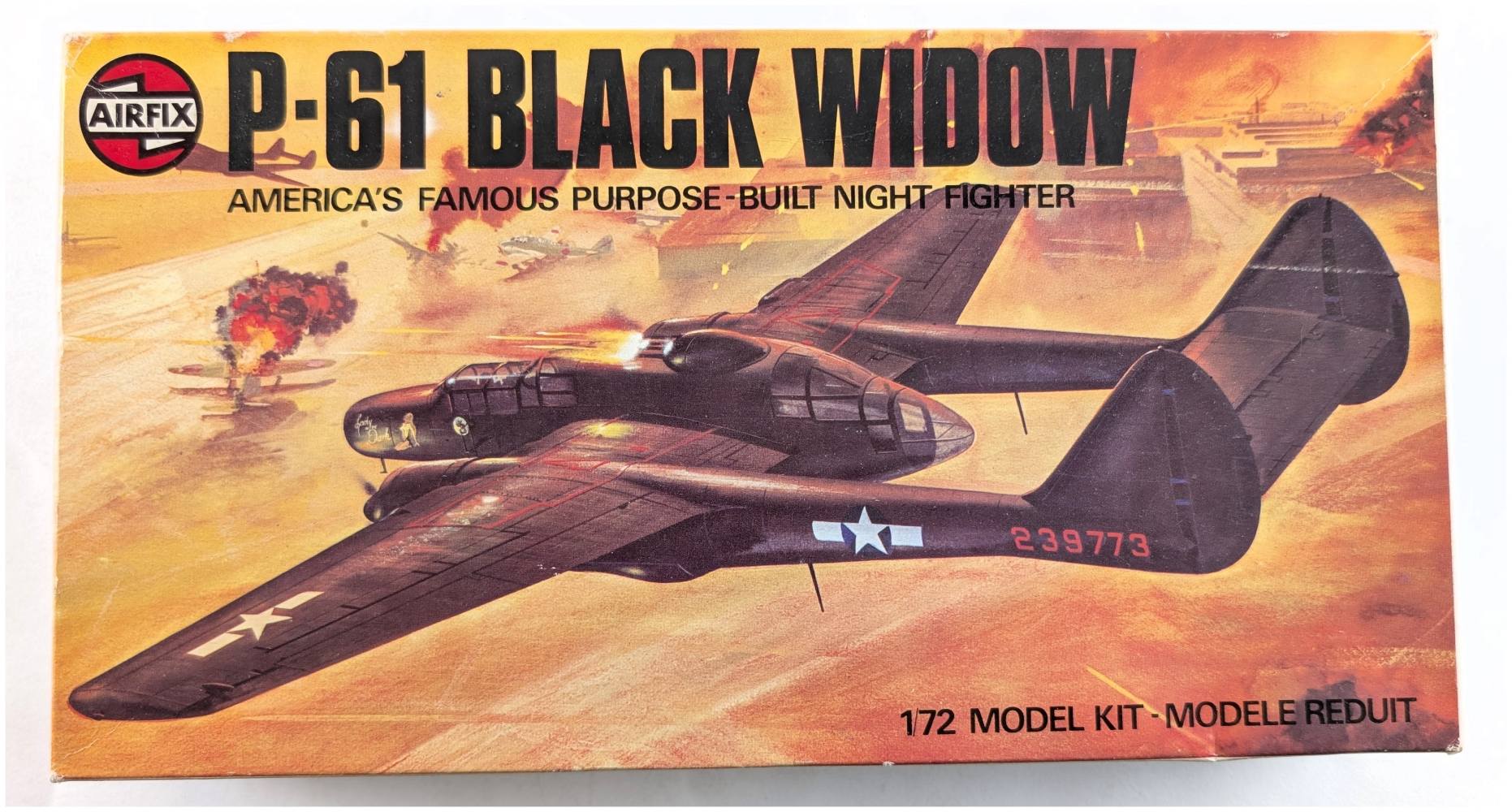 AIRFIX 04006 1975 P-61 BLACK WIDOW Aircraft Model Kits