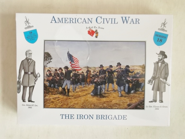 CALL TO ARMS Model Figures 18 AMERICAN CIVIL WAR IRON BRIGADE Military Model Kits