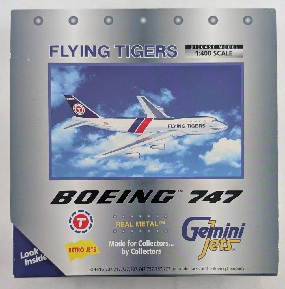 GEMINI JETS GJFTL056 BOEING 747 FLYING TIGERS Airliners Model Kits